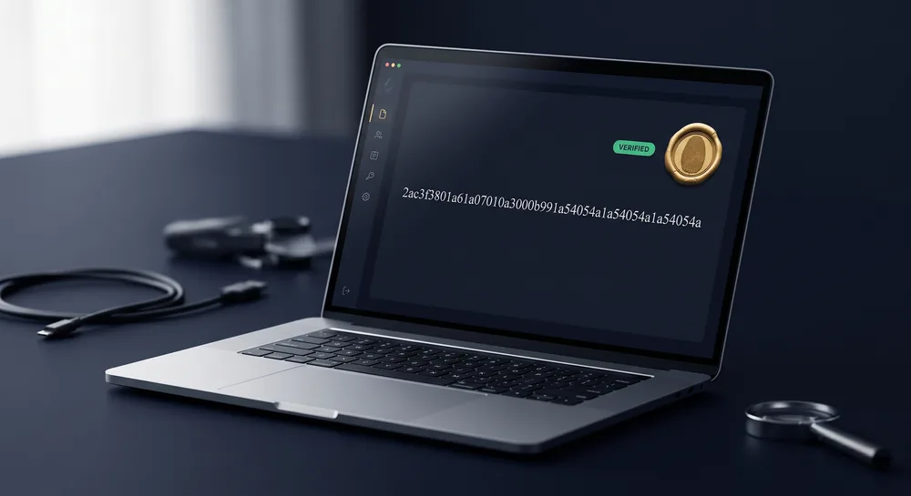 Probatio running on macOS